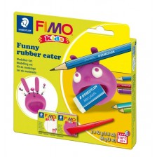 Комплект полимерна глина Staedtler Fimo Kids - Гумояд -1