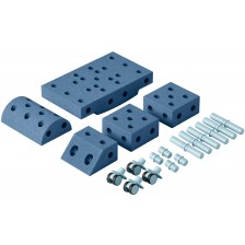 Комплект за игра Modu - Explorer set, наситено синьо-небесно синьо -1