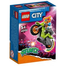 Конструктор Lego City - Stuntz, Мечешки каскадьорски мотоциклет (60356)