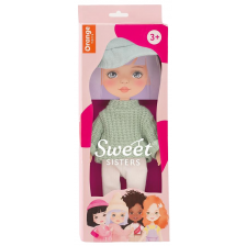 Комплект дрехи за кукла Orange Toys Sweet Sisters - Зелен пуловер