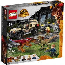 Конструктор Lego Jurassic World - Транспорт на Пирораптор и Дилофозавър (76951)