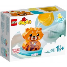 Конструктор LEGO Duplo - Забавления в банята,  Плаваща червена панда (10964) -1
