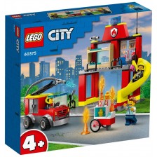 Конструктор LEGO City - Пожарна команда и камион (60375)