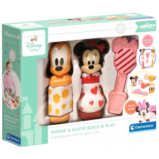 Комплект фигурки за сглобяване Clementoni Disney Baby - Мини Маус и Плуто