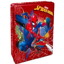 Комплект за оцветяване в метална кутия Multiprint - Spider-Man -1