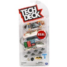 Комплект скейтборди за пръсти Tech Deck - Real
