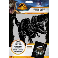 Комплект скреч карти Kids Licensing - Jurassic World -1