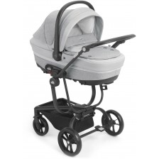 Комбинирана бебешка количка Cam - Taski Fashion, сol. 792, светлосива -1