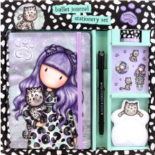 Комплект дневник с аксесоари Santoro Gorjuss - Smitten Kitten