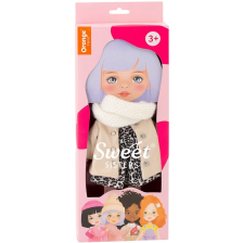 Комплект дрехи за кукла Orange Toys Sweet Sisters - Бежово кожено яке -1
