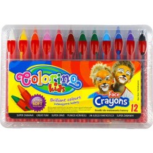 Комплект пастели за лице Colorino Kids -12 цвята -1