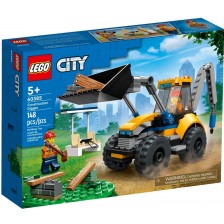 Конструктор LEGO City - Строителен багер (60385) -1