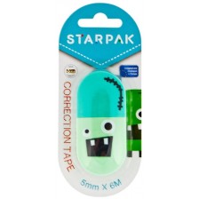 Коректор лента Starpak - Robbi Green, 5 mm x 6 m -1