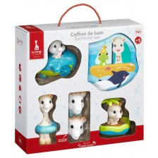 Комплект бебешки играчки за баня Sophie la Girafe -1
