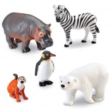 Комплект фигурки Learning Resources - Животни от зоопарка -1