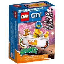 Конструктор LEGO City - Каскадьорска байк-вана (60333) -1
