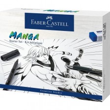 Комплект Faber-Castell Pitt Artist - Manga Starter