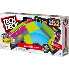 Комплект Tech Deck - Скейт-парк, Neon Mega Park -1