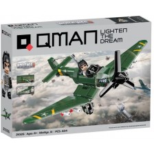 Конструктор Qman Lighten the dream - Военен самолет -1