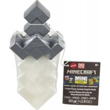 Комплект за моделиране Minecraft - Фигура с аксесоари, сив -1