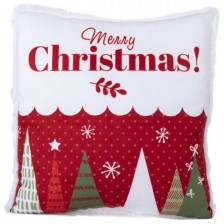 Коледна възглавничка с елхички Амек Тойс - Merry Christmas