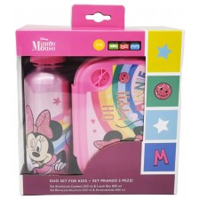 Комплект бутилка и кутия за храна Disney - Oh My Minnie