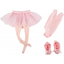 Комплект дрехи за кукла Kruselings - Балетен костюм, Вера -1