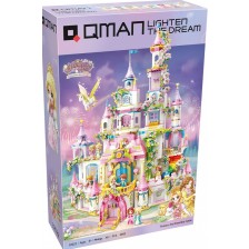 Конструктор Qman - Цветен замък на мечтите, 2482 части -1