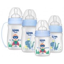 Комплект шишета за хранене Wee Baby - Classic+ -1