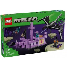 Конструктор LEGO Minecraft - Драконът Ендър и корабът на Края (21264) -1