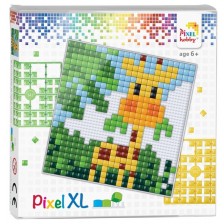 Креативен комплект с пиксели Pixelhobby - XL, Жираф