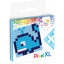 Креативен комплект с пиксели Pixelhobby - XL, Кит, 4 цвята -1