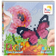 Креативен хоби комплект с пиксели Pixelhobby Classic - Пеперуда