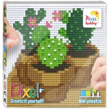 Креативен комплект с пиксели Pixelhobby Classic - Кактуси