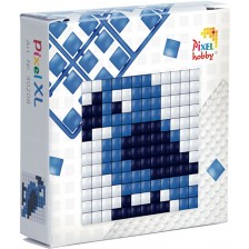 Креативен комплект с пиксели Pixelhobby - XL, Папагал 