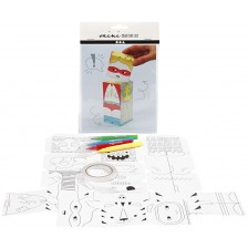 Кубчета за оцветяване Creativ Company - Чудовища и роботи