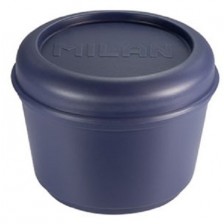 Кутия за храна Milan - 250 ml, със син капак