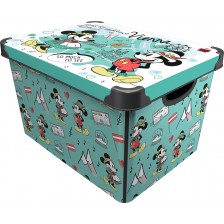 Кутия за съхранение Disney - Виена, 20 l, зелена