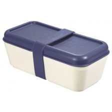 Кутия за храна Milan - 750 ml, със син капак -1