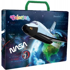 Куфарче с дръжка Colorino NASA - A4