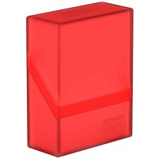 Кутия за карти Ultimate Guard Boulder Deck Case Standard Size - Ruby (40 бр.) -1