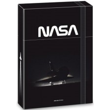 Кутия с ластик Ars Una NASA - Черна, А4