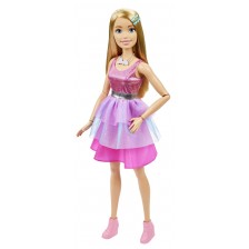 Кукла Barbie - С розова рокля, 71 cm