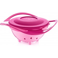 Купа за хранене с въртене на 360 градуса BabyJem - Розова