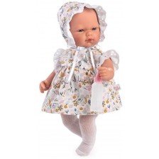 Кукла Asi Dolls - Бебе Оли, с рокля на цветя -1