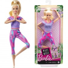 Кукла Mattel Barbie Made to Move, с руса коса