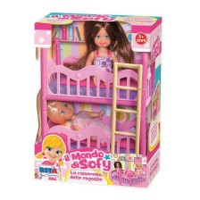 Кукла RS Toys - Софи и приятелка, с две легла -1