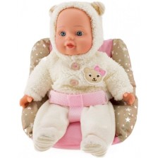 Кукла-бебе Toi Toys - В столче за кола, 33 cm