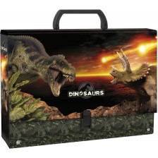 Куфарче с дръжка Derform Dinosaur 18 - 10 cm