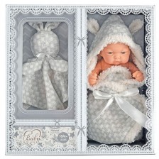 Кукла Raya Toys - Baby So Lovely, новородено с пелена -1